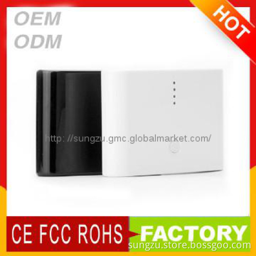 External battery charger with dual usb charge iphone mobile power bank